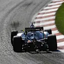 Sergio Perez (MEX) Force India VJM09 sparks at Formula One World Championship, Rd13, Belgian Grand Prix, Qualifying, Spa Francorchamps, Belgium, Saturday 27 August 2016. © Sutton Images