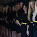 Grid girls at Formula One World Championship, Rd13, Belgian Grand Prix, Qualifying, Spa Francorchamps, Belgium, Saturday 27 August 2016. © Sutton Images