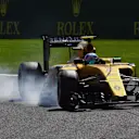 Jolyon Palmer (GBR) Renault Sport F1 Team RS16 locks up at Formula One World Championship, Rd13, Belgian Grand Prix, Qualifying, Spa Francorchamps, Belgium, Saturday 27 August 2016. © Sutton Images