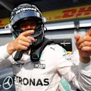 Race winner Nico Rosberg (GER) Mercedes AMG F1 celebrates in Parc ferme at Formula One World Championship, Rd13, Belgian Grand Prix, Race, Spa Francorchamps, Belgium, Sunday 28 August 2016. © Sutton Images