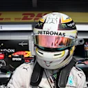 Lewis Hamilton (GBR) Mercedes AMG F1 celebrates on Parc ferme at Formula One World Championship, Rd13, Belgian Grand Prix, Race, Spa Francorchamps, Belgium, Sunday 28 August 2016. © Sutton Images