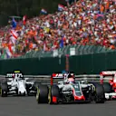 Romain Grosjean (FRA) Haas VF-16 at Formula One World Championship, Rd13, Belgian Grand Prix, Race, Spa Francorchamps, Belgium, Sunday 28 August 2016. © Sutton Images