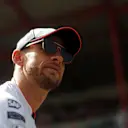 Jenson Button (GBR) McLaren on the drivers parade at Formula One World Championship, Rd13, Belgian Grand Prix, Race, Spa Francorchamps, Belgium, Sunday 28 August 2016. © Sutton Images