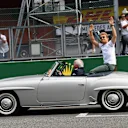 Nico Rosberg (GER) Mercedes AMG F1 on the drivers parade at Formula One World Championship, Rd13, Belgian Grand Prix, Race, Spa Francorchamps, Belgium, Sunday 28 August 2016. © Sutton Images