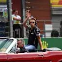 Daniil Kvyat (RUS) Scuderia Toro Rosso on the drivers parade at Formula One World Championship, Rd13, Belgian Grand Prix, Race, Spa Francorchamps, Belgium, Sunday 28 August 2016. © Sutton Images