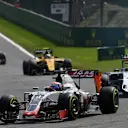 Romain Grosjean (FRA) Haas VF-16 at Formula One World Championship, Rd13, Belgian Grand Prix, Race, Spa Francorchamps, Belgium, Sunday 28 August 2016. © Sutton Images