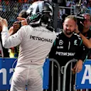 Race winner Nico Rosberg (GER) Mercedes AMG F1 celebrates in parc ferme at Formula One World Championship, Rd13, Belgian Grand Prix, Race, Spa Francorchamps, Belgium, Sunday 28 August 2016. © Sutton Images
