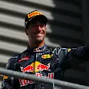 Daniel Ricciardo (AUS) Red Bull Racing celebrates on the podium at Formula One World Championship, Rd13, Belgian Grand Prix, Race, Spa Francorchamps, Belgium, Sunday 28 August 2016. © Sutton Images