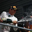 Race winner Nico Rosberg (GER) Mercedes AMG F1 celebrates on the podium with the champagne at Formula One World Championship, Rd13, Belgian Grand Prix, Race, Spa Francorchamps, Belgium, Sunday 28 August 2016. © Sutton Images