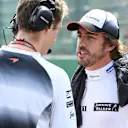 Fernando Alonso (ESP) McLaren on the grid at Formula One World Championship, Rd13, Belgian Grand Prix, Race, Spa Francorchamps, Belgium, Sunday 28 August 2016. © Sutton Images