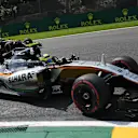 Sergio Perez (MEX) Force India VJM09 at Formula One World Championship, Rd13, Belgian Grand Prix, Race, Spa Francorchamps, Belgium, Sunday 28 August 2016. © Sutton Images