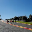 Track walk at Formula One World Championship, Rd13, Belgian Grand Prix, Preparations, Spa Francorchamps, Belgium, Thursday 25 August 2016. © Sutton Images
