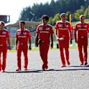 Sebastian Vettel (GER) Ferrari walks the track at Formula One World Championship, Rd13, Belgian Grand Prix, Preparations, Spa Francorchamps, Belgium, Thursday 25 August 2016. © Sutton Images