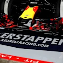 The car of Max Verstappen (NED) Red Bull Racing RB12 at Formula One World Championship, Rd13, Belgian Grand Prix, Preparations, Spa Francorchamps, Belgium, Thursday 25 August 2016. © Sutton Images