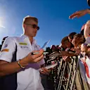 Marcus Ericsson (SWE) Sauber signs autographs for the fans at Formula One World Championship, Rd13, Belgian Grand Prix, Preparations, Spa Francorchamps, Belgium, Thursday 25 August 2016. © Sutton Images