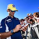 Felipe Nasr (BRA) Sauber signs autographs for the fans at Formula One World Championship, Rd13, Belgian Grand Prix, Preparations, Spa Francorchamps, Belgium, Thursday 25 August 2016. © Sutton Images