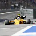 Jolyon Palmer (GBR) Renault Sport F1 Team RS16 at Formula One World Championship, Rd20, Brazilian Grand Prix, Practice, Interlagos, Sao Paulo, Brazil, Friday 11 November 2016. © Sutton Images