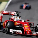 Sebastian Vettel (GER) Ferrari SF16-H at Formula One World Championship, Rd20, Brazilian Grand Prix, Practice, Interlagos, Sao Paulo, Brazil, Friday 11 November 2016. © Sutton Images