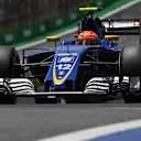 Felipe Nasr (BRA) Sauber C35 at Formula One World Championship, Rd20, Brazilian Grand Prix, Practice, Interlagos, Sao Paulo, Brazil, Friday 11 November 2016. © Sutton Images
