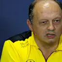 Frederic Vasseur (FRA) Renault Sport F1 Team Racing Director in the Press Conference at Formula One World Championship, Rd20, Brazilian Grand Prix, Practice, Interlagos, Sao Paulo, Brazil, Friday 11 November 2016. © Sutton Images