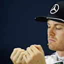 Nico Rosberg (GER) Mercedes AMG F1 in the Press Conference at Formula One World Championship, Rd20, Brazilian Grand Prix, Qualifying, Interlagos, Sao Paulo, Brazil, Saturday 12 November 2016. © Sutton Images