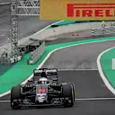 Fernando Alonso (ESP) McLaren MP4-31 at Formula One World Championship, Rd20, Brazilian Grand Prix, Qualifying, Interlagos, Sao Paulo, Brazil, Saturday 12 November 2016. © Sutton Images