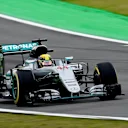 Lewis Hamilton (GBR) Mercedes-Benz F1 W07 Hybrid at Formula One World Championship, Rd20, Brazilian Grand Prix, Qualifying, Interlagos, Sao Paulo, Brazil, Saturday 12 November 2016. © Sutton Images