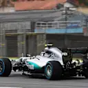 Nico Rosberg (GER) Mercedes-Benz F1 W07 Hybrid at Formula One World Championship, Rd20, Brazilian Grand Prix, Qualifying, Interlagos, Sao Paulo, Brazil, Saturday 12 November 2016. © Sutton Images