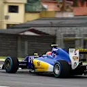 Felipe Nasr (BRA) Sauber C35 at Formula One World Championship, Rd20, Brazilian Grand Prix, Qualifying, Interlagos, Sao Paulo, Brazil, Saturday 12 November 2016. © Sutton Images
