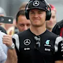 Nico Rosberg (GER) Mercedes AMG F1 fans selfie at Formula One World Championship, Rd20, Brazilian Grand Prix, Qualifying, Interlagos, Sao Paulo, Brazil, Saturday 12 November 2016. © Sutton Images