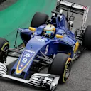Marcus Ericsson (SWE) Sauber C35 at Formula One World Championship, Rd20, Brazilian Grand Prix, Qualifying, Interlagos, Sao Paulo, Brazil, Saturday 12 November 2016. © Sutton Images