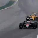 Jenson Button (GBR) McLaren MP4-31 at Formula One World Championship, Rd20, Brazilian Grand Prix, Race, Interlagos, Sao Paulo, Brazil, Sunday 13 November 2016. © Sutton Images