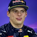 Max Verstappen (NED) Red Bull Racing in the Press Conference at Formula One World Championship, Rd20, Brazilian Grand Prix, Race, Interlagos, Sao Paulo, Brazil, Sunday 13 November 2016. © Sutton Images