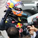Max Verstappen (NED) Red Bull Racing celebrates in parc ferme at Formula One World Championship, Rd20, Brazilian Grand Prix, Race, Interlagos, Sao Paulo, Brazil, Sunday 13 November 2016. © Sutton Images