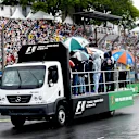 Drivers parade at Formula One World Championship, Rd20, Brazilian Grand Prix, Race, Interlagos, Sao Paulo, Brazil, Sunday 13 November 2016. © Sutton Images