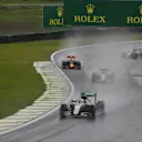 Lewis Hamilton (GBR) Mercedes-Benz F1 W07 Hybrid at Formula One World Championship, Rd20, Brazilian Grand Prix, Race, Interlagos, Sao Paulo, Brazil, Sunday 13 November 2016. © Sutton Images