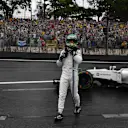 Race retiree Felipe Massa (BRA) Williams FW38 crashed out of the race at Formula One World Championship, Rd20, Brazilian Grand Prix, Race, Interlagos, Sao Paulo, Brazil, Sunday 13 November 2016. © Sutton Images
