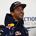 Daniel Ricciardo (AUS) Red Bull Racing on the drivers parade at Formula One World Championship, Rd20, Brazilian Grand Prix, Race, Interlagos, Sao Paulo, Brazil, Sunday 13 November 2016. © Sutton Images