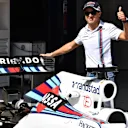 Felipe Massa (BRA) Williams celebrates his 250th Grand Prix start and final Brazilian Grand Prix at Formula One World Championship, Rd20, Brazilian Grand Prix, Preparations, Interlagos, Sao Paulo, Brazil, Thursday 10 November 2016. © Sutton Images