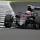 Jenson Button (GBR) McLaren MP4-31 at Formula One World Championship, Rd10, British Grand Prix, Practice, Silverstone, England, Friday 8 July 2016. © Sutton Images