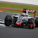 Romain Grosjean (FRA) Haas VF-16 at Formula One World Championship, Rd10, British Grand Prix, Practice, Silverstone, England, Friday 8 July 2016. © Sutton Images