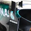 Mercedes-Benz F1 W07 Hybrid aero detail at Formula One World Championship, Rd10, British Grand Prix, Practice, Silverstone, England, Friday 8 July 2016. © Sutton Images