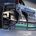 Mercedes-Benz F1 W07 Hybrid front wing detail at Formula One World Championship, Rd10, British Grand Prix, Practice, Silverstone, England, Friday 8 July 2016. © Sutton Images
