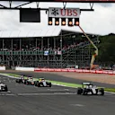 Practice starts at Formula One World Championship, Rd10, British Grand Prix, Practice, Silverstone, England, Friday 8 July 2016. © Sutton Images