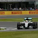 Lewis Hamilton (GBR) Mercedes-Benz F1 W07 Hybrid at Formula One World Championship, Rd10, British Grand Prix, Qualifying, Silverstone, England, Saturday 9 July 2016. © Sutton Images
