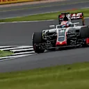 Romain Grosjean (FRA) Haas VF-16 at Formula One World Championship, Rd10, British Grand Prix, Qualifying, Silverstone, England, Saturday 9 July 2016. © Sutton Images