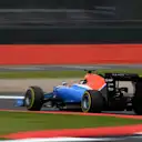 Pascal Wehrlein (GER) Manor Racing MRT05 at Formula One World Championship, Rd10, British Grand Prix, Qualifying, Silverstone, England, Saturday 9 July 2016. © Sutton Images