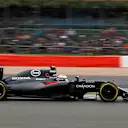 Jenson Button (GBR) McLaren MP4-31 at Formula One World Championship, Rd10, British Grand Prix, Qualifying, Silverstone, England, Saturday 9 July 2016. © Sutton Images