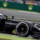 Jenson Button (GBR) McLaren MP4-31 at Formula One World Championship, Rd10, British Grand Prix, Race, Silverstone, England, Sunday 10 July 2016. © Sutton Images