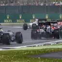 Sergio Perez (MEX) Force India VJM09 at Formula One World Championship, Rd10, British Grand Prix, Race, Silverstone, England, Sunday 10 July 2016. © Sutton Images